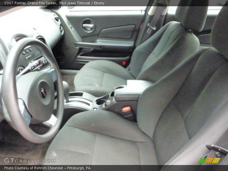 Red Jewel Tintcoat / Ebony 2007 Pontiac Grand Prix Sedan
