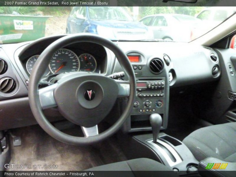 Red Jewel Tintcoat / Ebony 2007 Pontiac Grand Prix Sedan