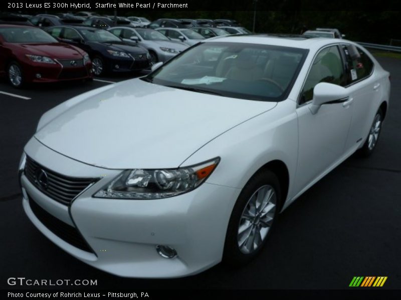 Starfire White Pearl / Parchment 2013 Lexus ES 300h Hybrid