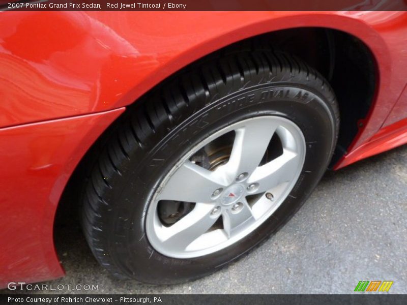 Red Jewel Tintcoat / Ebony 2007 Pontiac Grand Prix Sedan