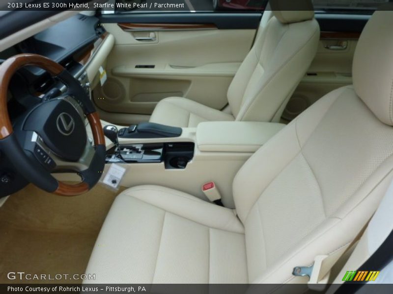 Starfire White Pearl / Parchment 2013 Lexus ES 300h Hybrid