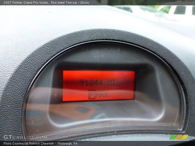 Red Jewel Tintcoat / Ebony 2007 Pontiac Grand Prix Sedan