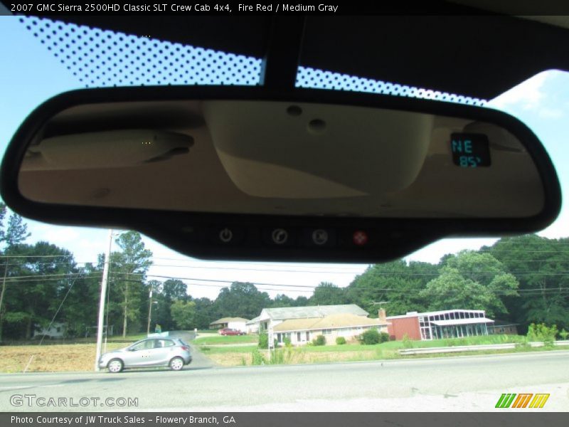 Fire Red / Medium Gray 2007 GMC Sierra 2500HD Classic SLT Crew Cab 4x4