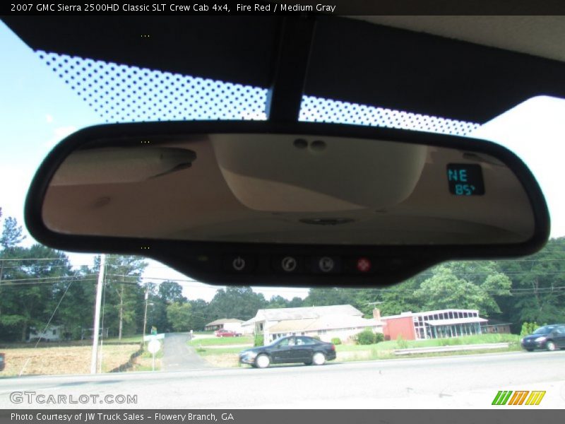 Fire Red / Medium Gray 2007 GMC Sierra 2500HD Classic SLT Crew Cab 4x4