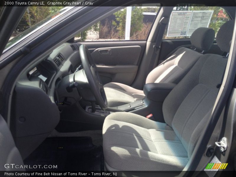 Graphite Gray Pearl / Gray 2000 Toyota Camry LE