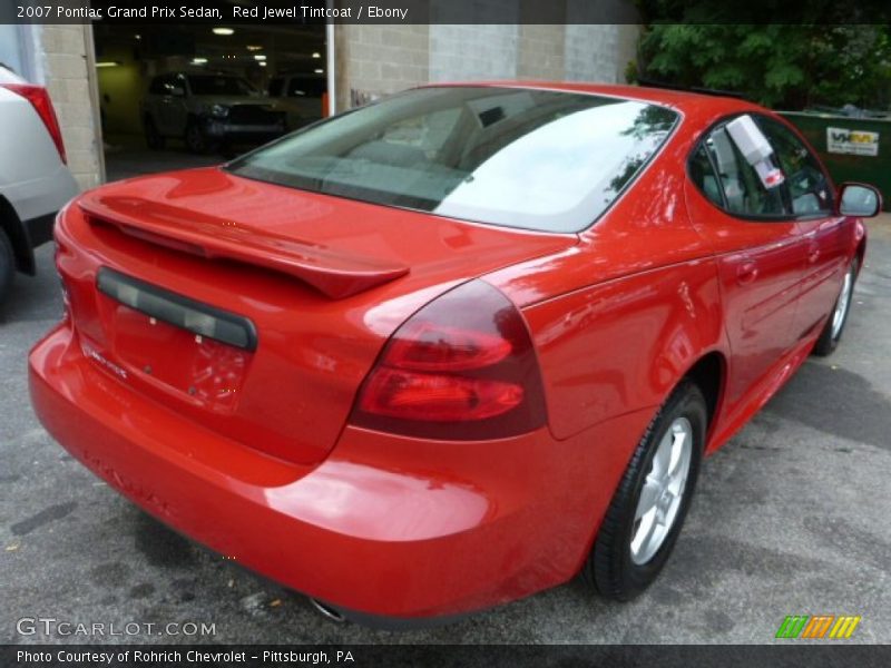 Red Jewel Tintcoat / Ebony 2007 Pontiac Grand Prix Sedan