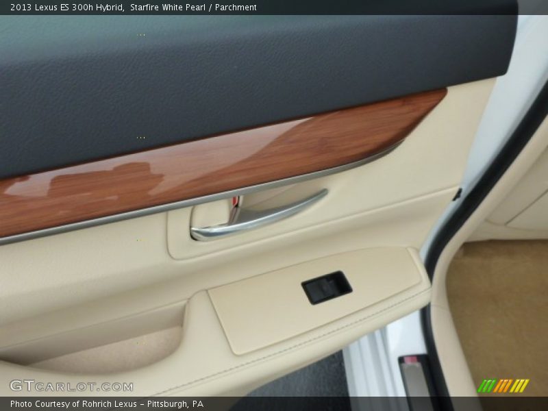 Starfire White Pearl / Parchment 2013 Lexus ES 300h Hybrid