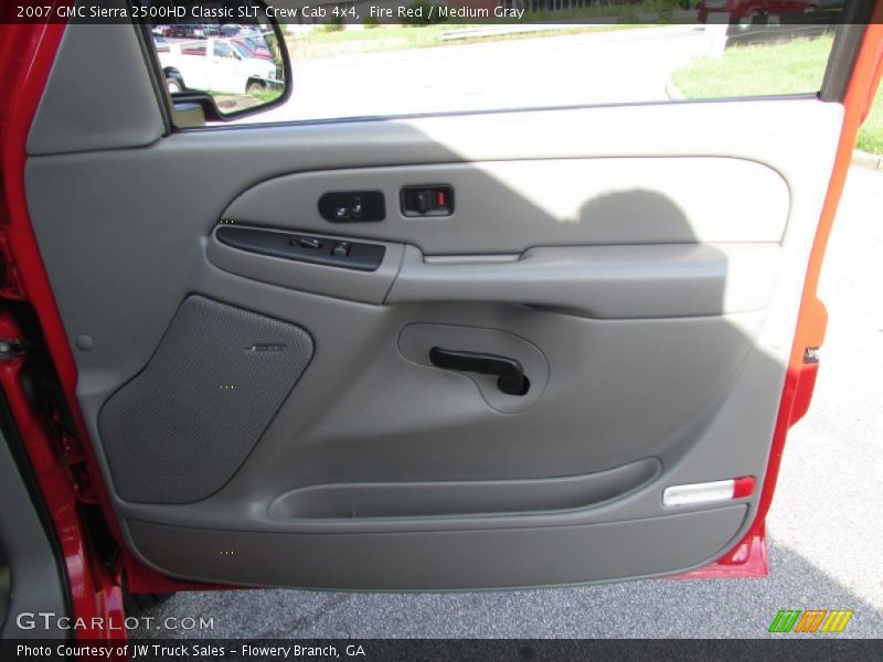 Fire Red / Medium Gray 2007 GMC Sierra 2500HD Classic SLT Crew Cab 4x4