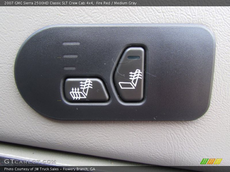 Fire Red / Medium Gray 2007 GMC Sierra 2500HD Classic SLT Crew Cab 4x4