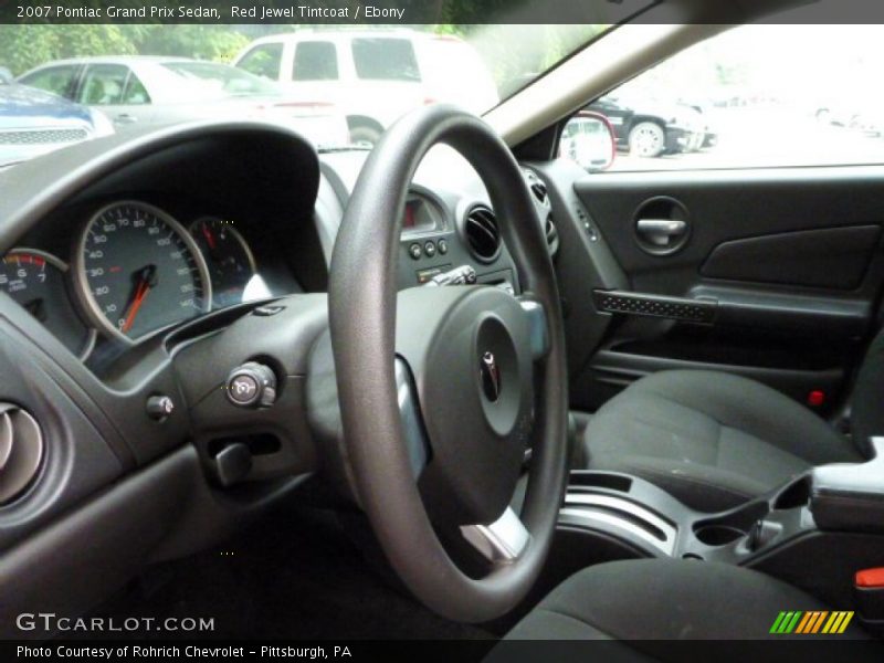 Red Jewel Tintcoat / Ebony 2007 Pontiac Grand Prix Sedan