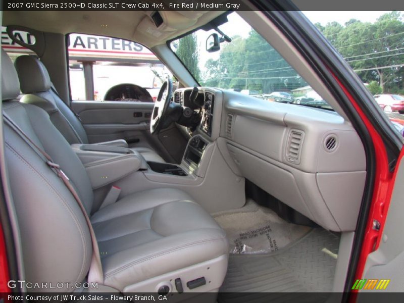 Fire Red / Medium Gray 2007 GMC Sierra 2500HD Classic SLT Crew Cab 4x4