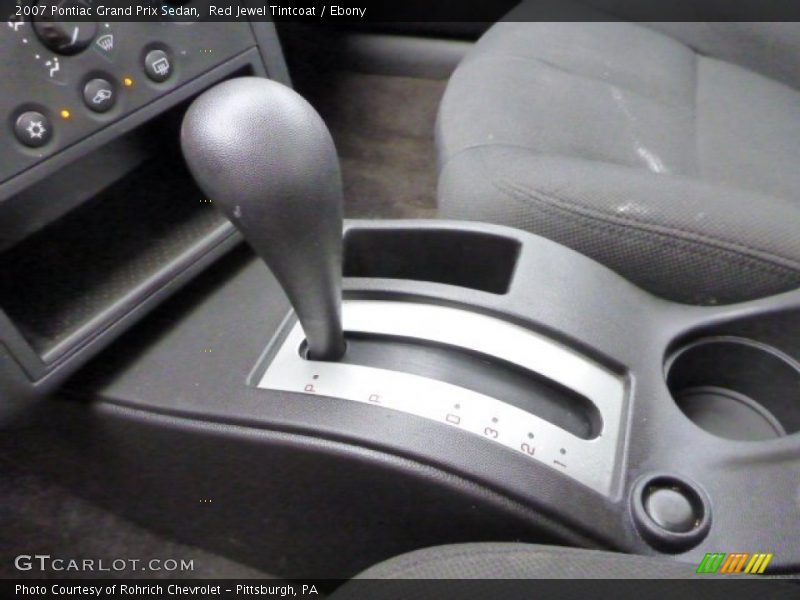 Red Jewel Tintcoat / Ebony 2007 Pontiac Grand Prix Sedan