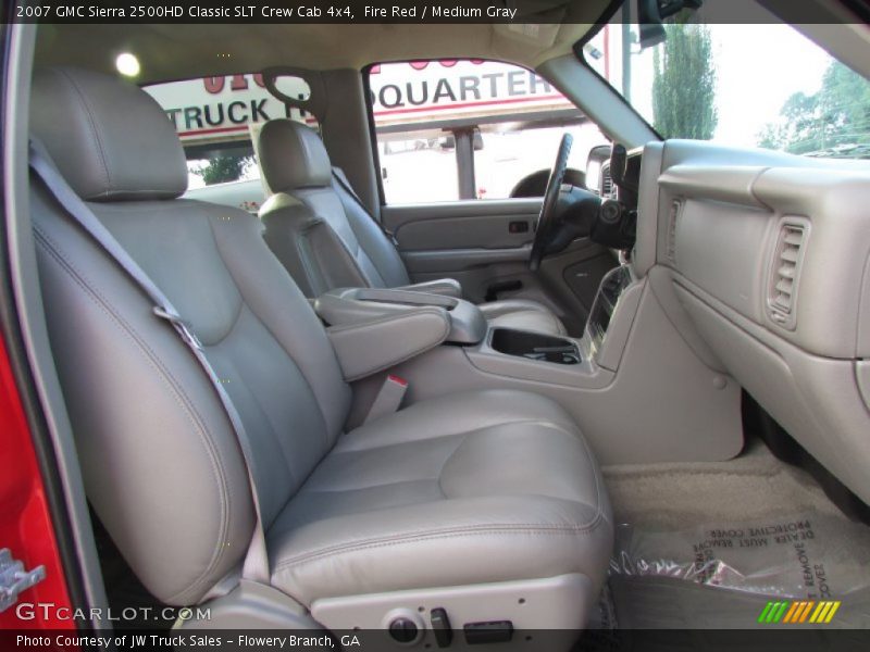 Fire Red / Medium Gray 2007 GMC Sierra 2500HD Classic SLT Crew Cab 4x4