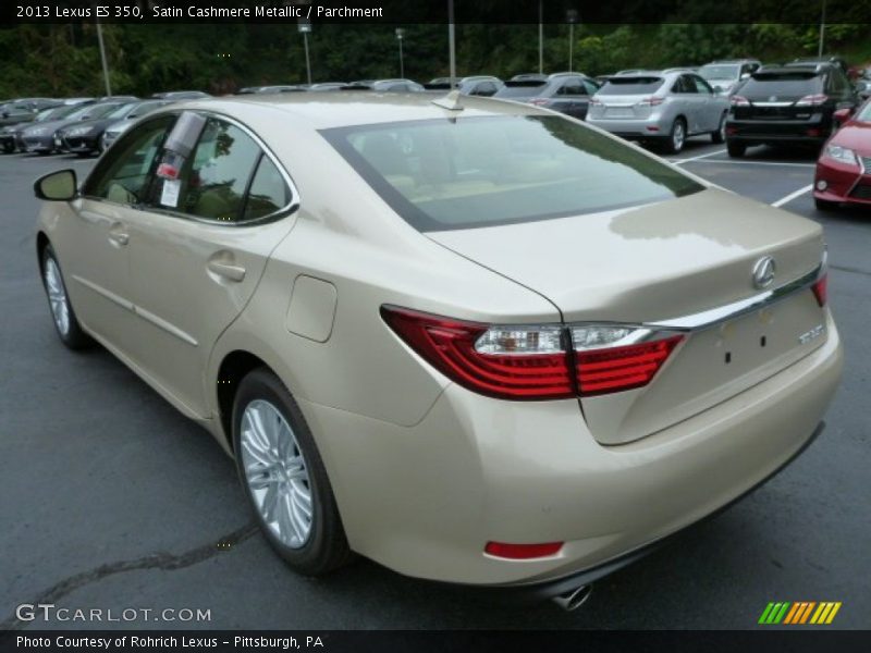 Satin Cashmere Metallic / Parchment 2013 Lexus ES 350