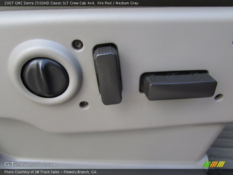 Fire Red / Medium Gray 2007 GMC Sierra 2500HD Classic SLT Crew Cab 4x4