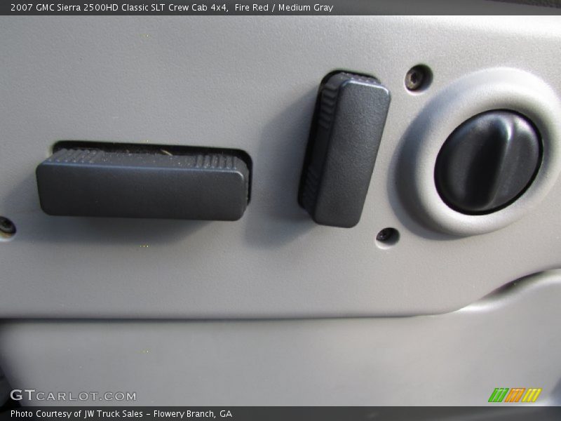 Fire Red / Medium Gray 2007 GMC Sierra 2500HD Classic SLT Crew Cab 4x4