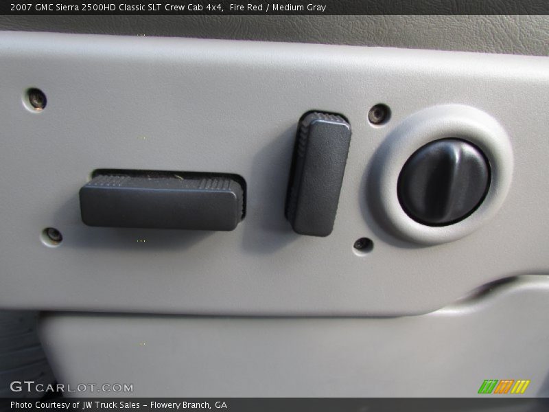 Fire Red / Medium Gray 2007 GMC Sierra 2500HD Classic SLT Crew Cab 4x4