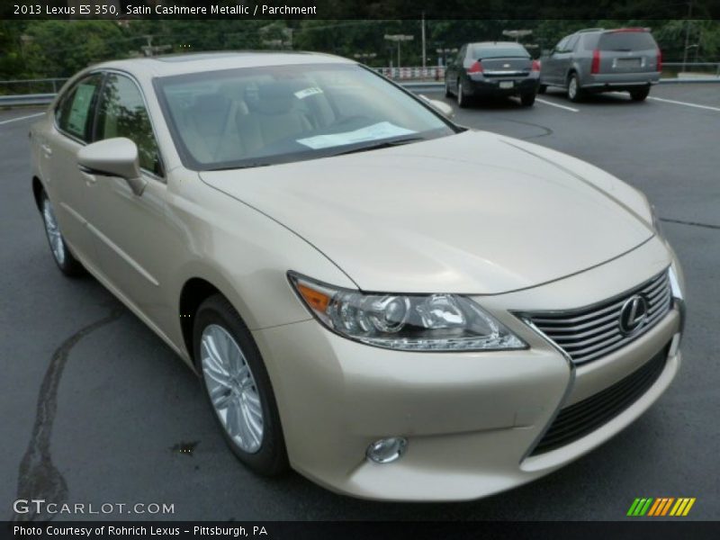 Satin Cashmere Metallic / Parchment 2013 Lexus ES 350