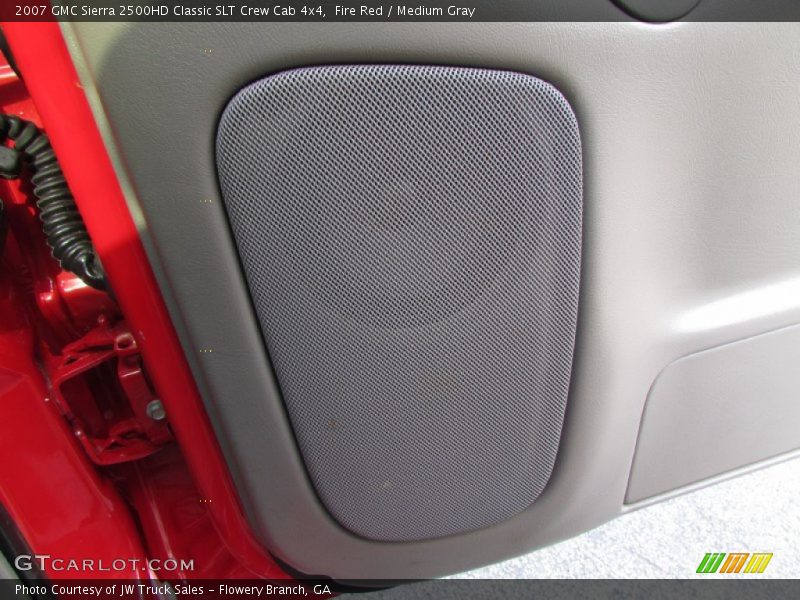 Fire Red / Medium Gray 2007 GMC Sierra 2500HD Classic SLT Crew Cab 4x4