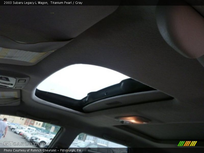 Titanium Pearl / Gray 2003 Subaru Legacy L Wagon