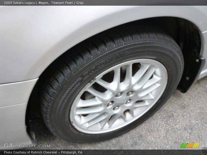 Titanium Pearl / Gray 2003 Subaru Legacy L Wagon