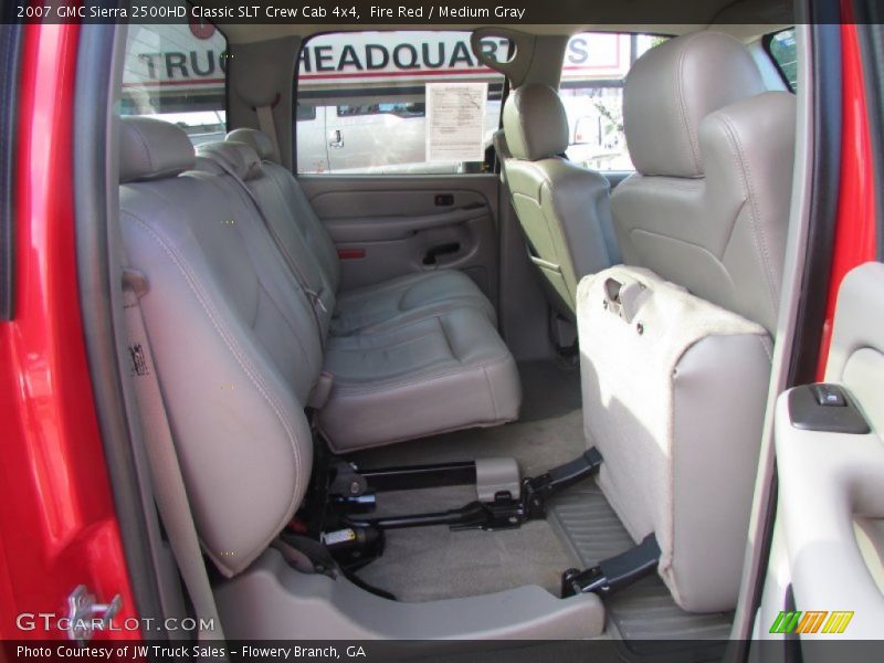 Fire Red / Medium Gray 2007 GMC Sierra 2500HD Classic SLT Crew Cab 4x4