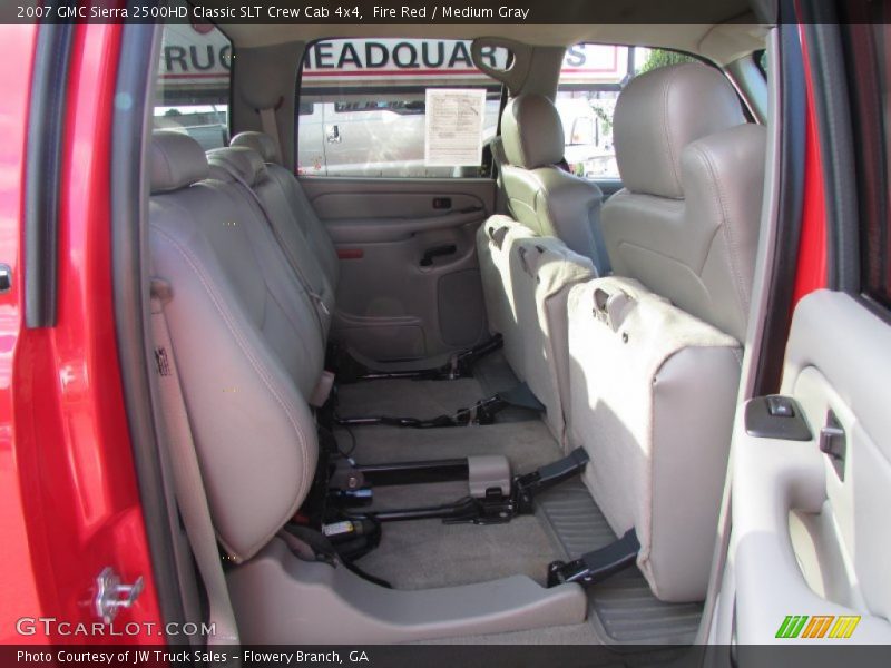 Fire Red / Medium Gray 2007 GMC Sierra 2500HD Classic SLT Crew Cab 4x4