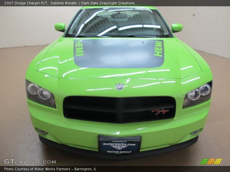 Sublime Metallic / Dark Slate Gray/Light Graystone 2007 Dodge Charger R/T