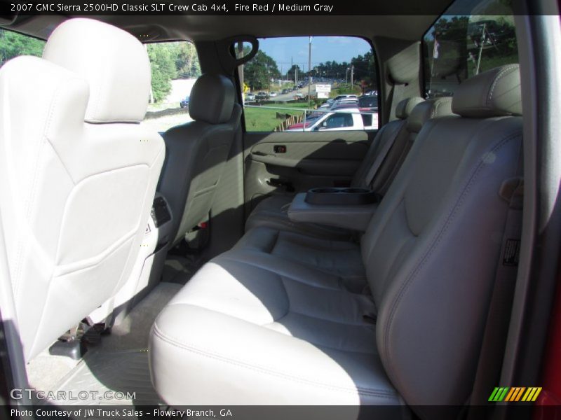Fire Red / Medium Gray 2007 GMC Sierra 2500HD Classic SLT Crew Cab 4x4