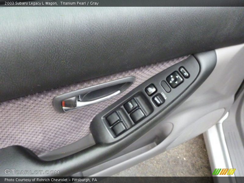 Titanium Pearl / Gray 2003 Subaru Legacy L Wagon