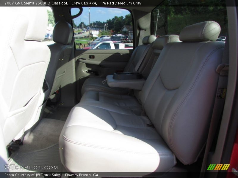 Fire Red / Medium Gray 2007 GMC Sierra 2500HD Classic SLT Crew Cab 4x4