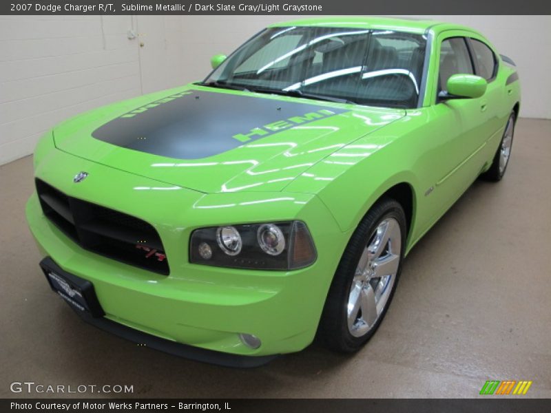 Sublime Metallic / Dark Slate Gray/Light Graystone 2007 Dodge Charger R/T