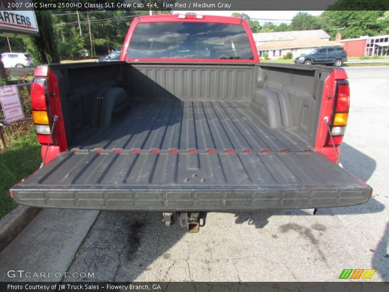 Fire Red / Medium Gray 2007 GMC Sierra 2500HD Classic SLT Crew Cab 4x4