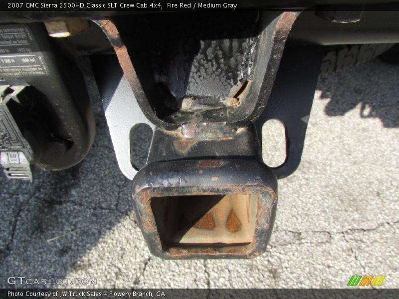 Fire Red / Medium Gray 2007 GMC Sierra 2500HD Classic SLT Crew Cab 4x4