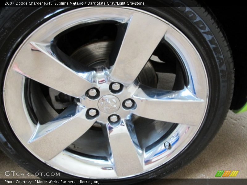 Sublime Metallic / Dark Slate Gray/Light Graystone 2007 Dodge Charger R/T