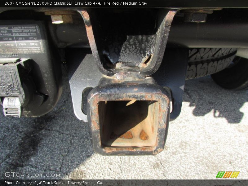 Fire Red / Medium Gray 2007 GMC Sierra 2500HD Classic SLT Crew Cab 4x4