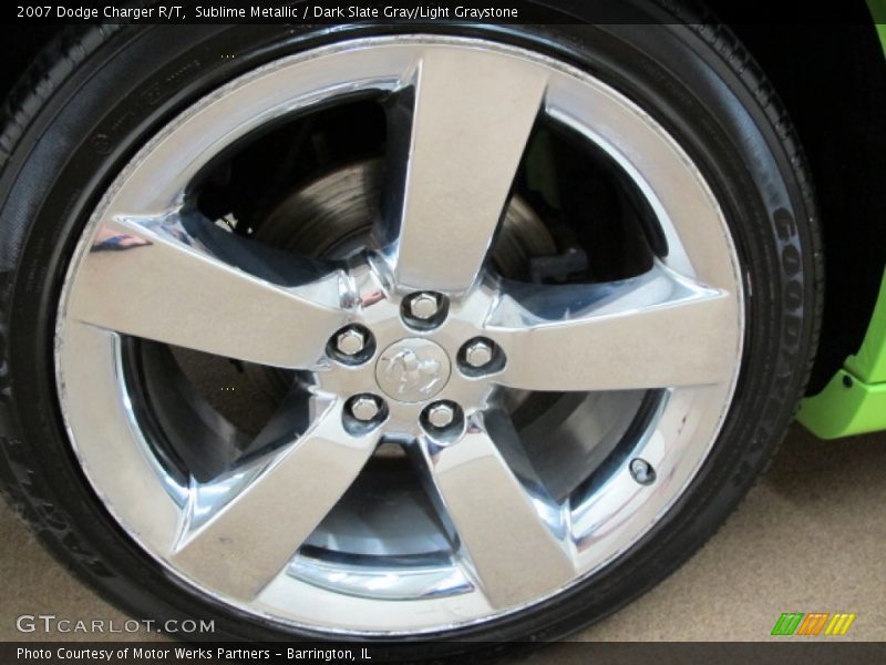 Sublime Metallic / Dark Slate Gray/Light Graystone 2007 Dodge Charger R/T