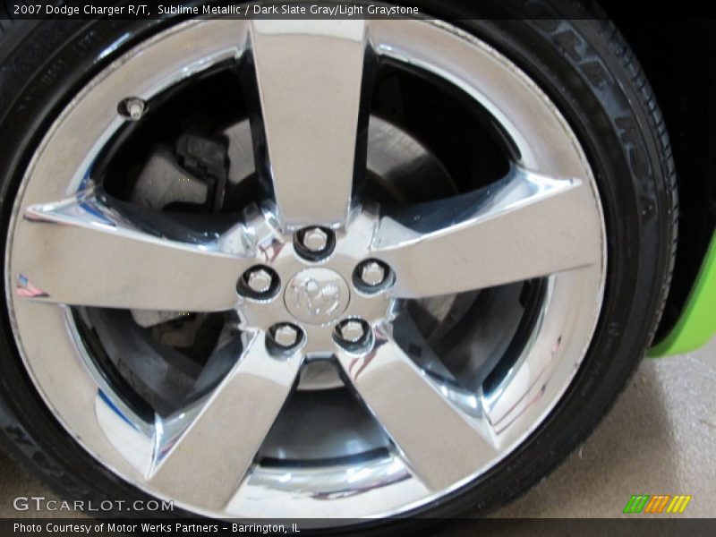 Sublime Metallic / Dark Slate Gray/Light Graystone 2007 Dodge Charger R/T