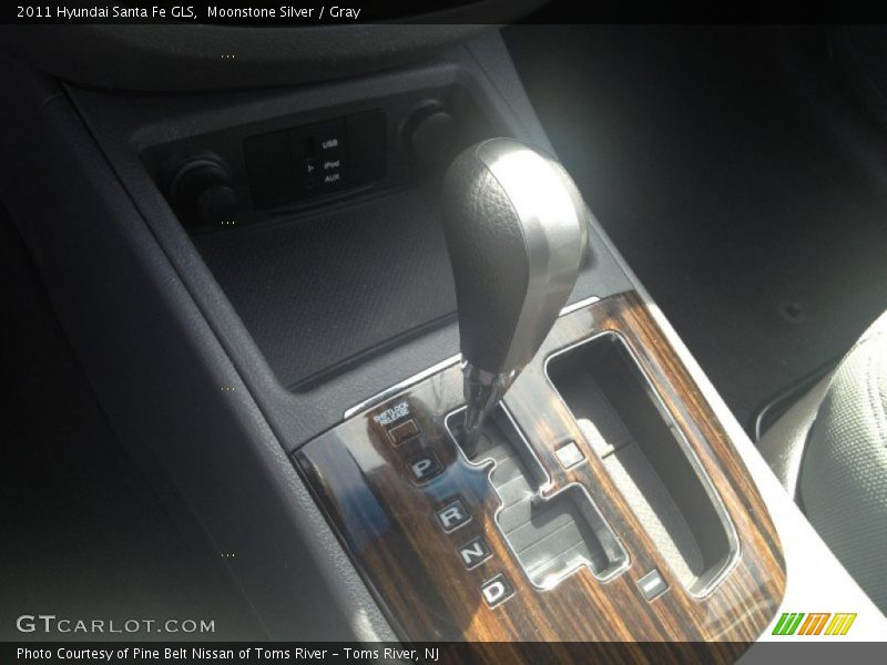 Moonstone Silver / Gray 2011 Hyundai Santa Fe GLS