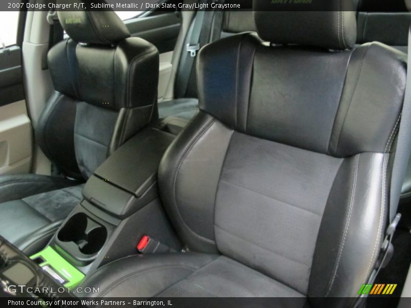 Sublime Metallic / Dark Slate Gray/Light Graystone 2007 Dodge Charger R/T