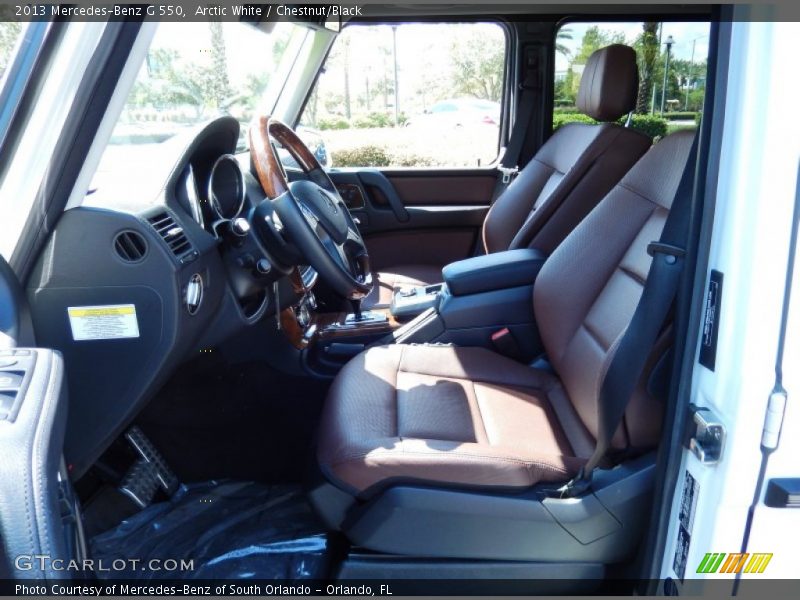  2013 G 550 Chestnut/Black Interior