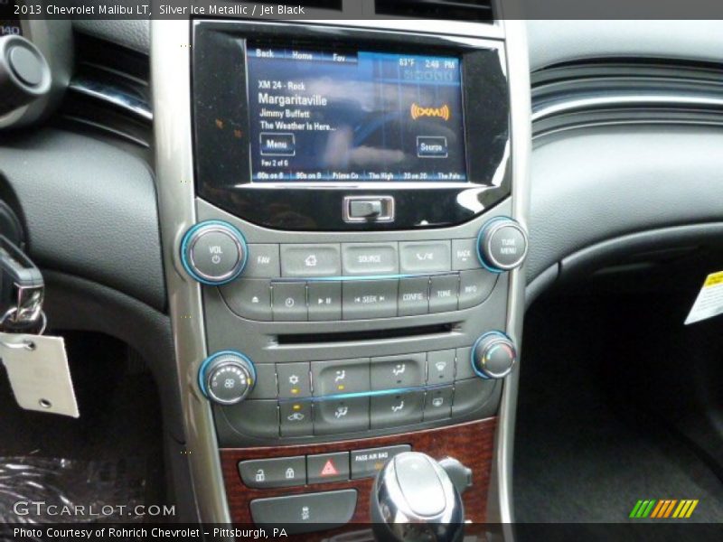 Silver Ice Metallic / Jet Black 2013 Chevrolet Malibu LT