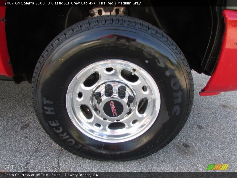 Fire Red / Medium Gray 2007 GMC Sierra 2500HD Classic SLT Crew Cab 4x4