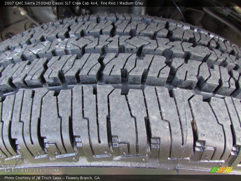 Fire Red / Medium Gray 2007 GMC Sierra 2500HD Classic SLT Crew Cab 4x4