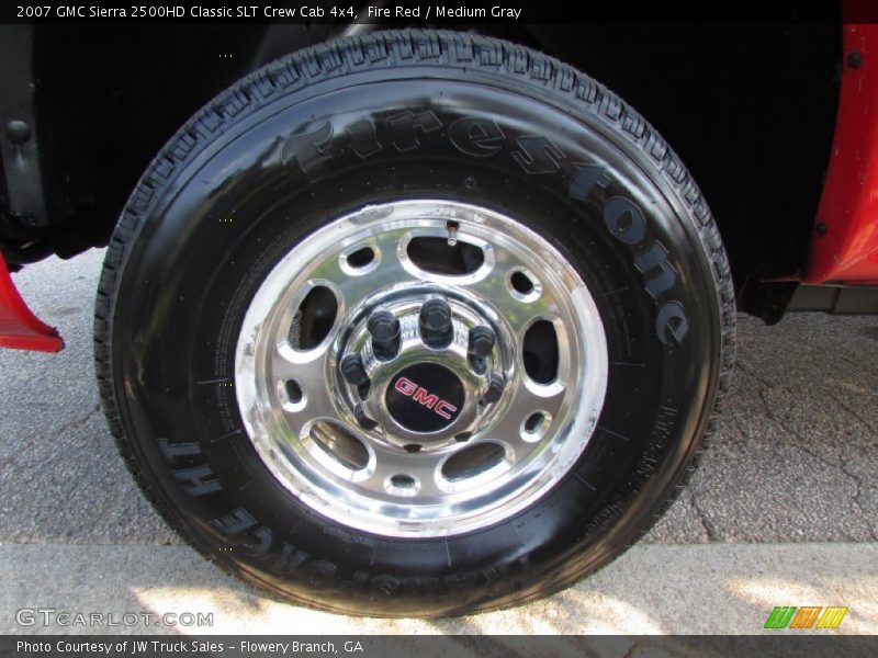 Fire Red / Medium Gray 2007 GMC Sierra 2500HD Classic SLT Crew Cab 4x4