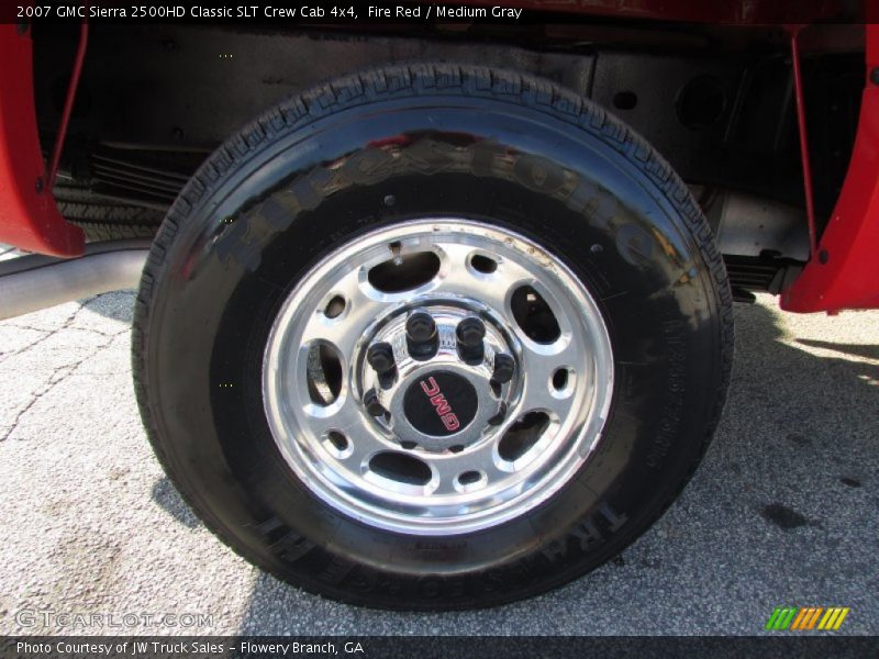 Fire Red / Medium Gray 2007 GMC Sierra 2500HD Classic SLT Crew Cab 4x4