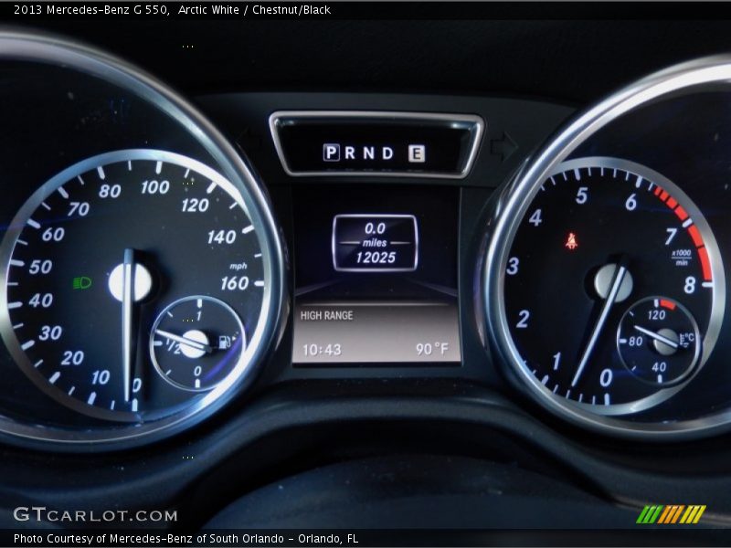  2013 G 550 550 Gauges