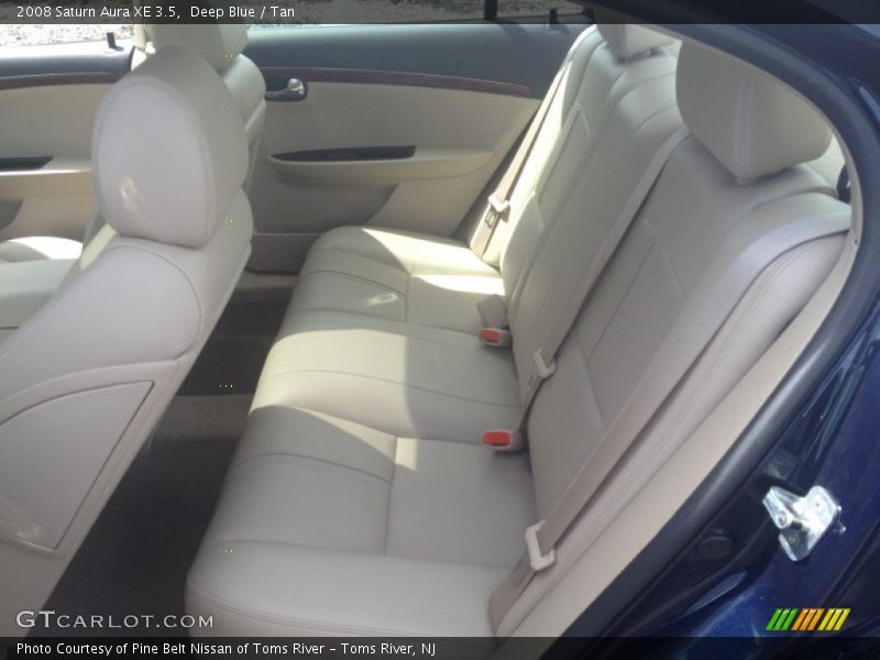 Deep Blue / Tan 2008 Saturn Aura XE 3.5