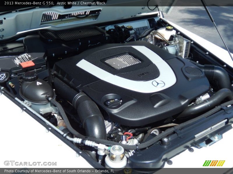  2013 G 550 Engine - 5.5 Liter DOHC 32-Valve VVT V8
