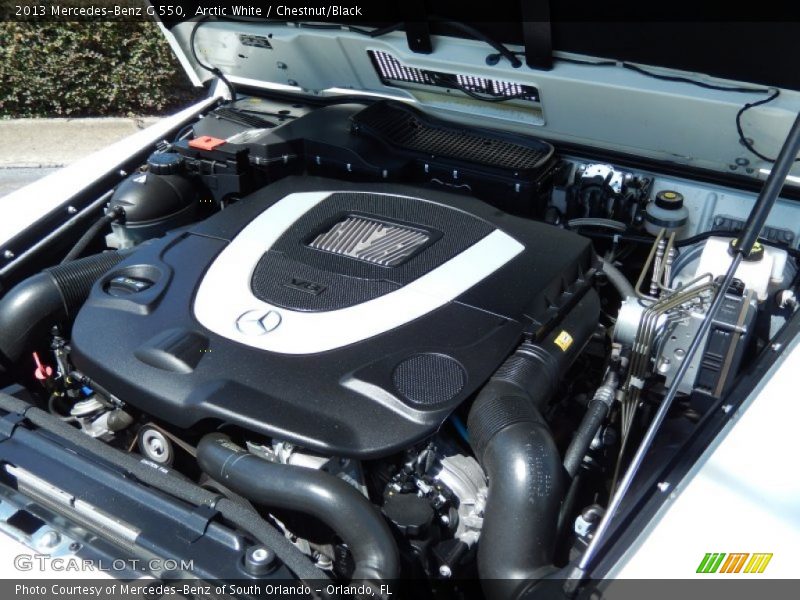  2013 G 550 Engine - 5.5 Liter DOHC 32-Valve VVT V8
